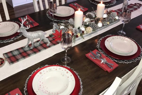 Decoração de Mesa Natal Mundiflex